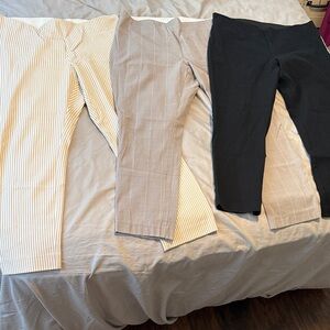 a new day Ankle-Length Pants Trio Size 14